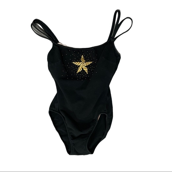 LA BLANCA vintage 1990’s fashion one-piece swimsuit Embroidered star Y2K - Picture 1 of 5
